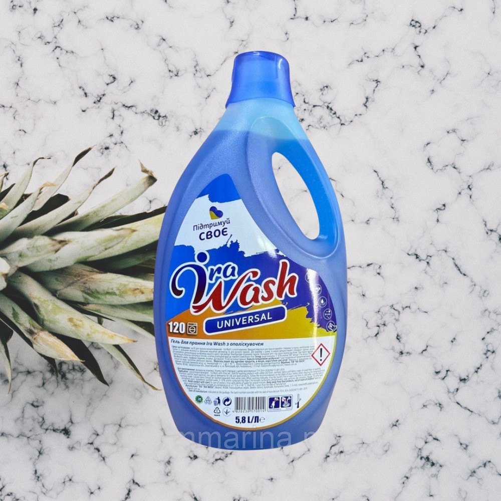 Гель для прання Ira Wash universal 5,8 л 5820230570051 Виноградов - изображение 2