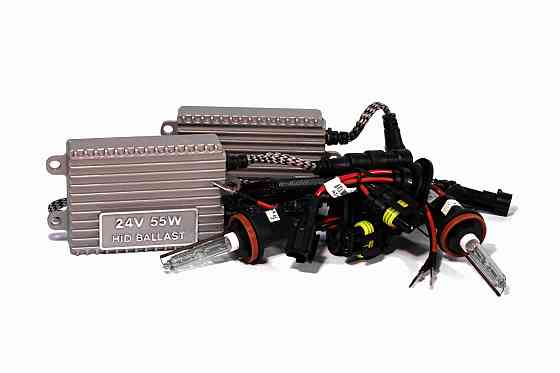 Комплект ксенону КВАНТ PRO H11 ceramic 4300К 24v з блоками AC Харків