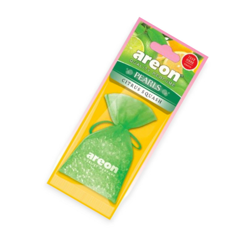 Ароматизатор на зеркало сухой мешочек areon pearls 