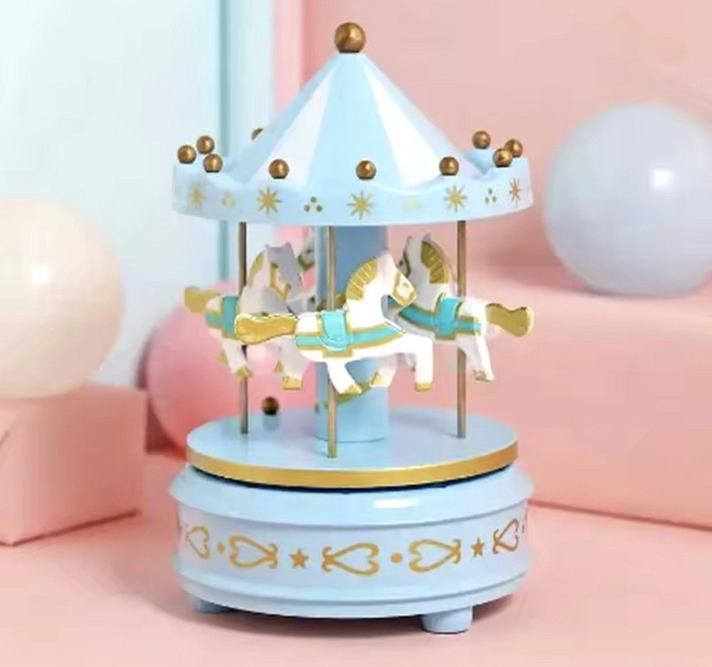 УЦІНКА! Карусель музична блакитна Смела - изображение 1