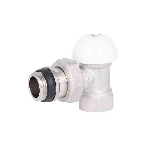 Кран радіаторний Thermo Alliance Standart Powerful 1/2" з антипротіканням кутовий SF233W15 Київ