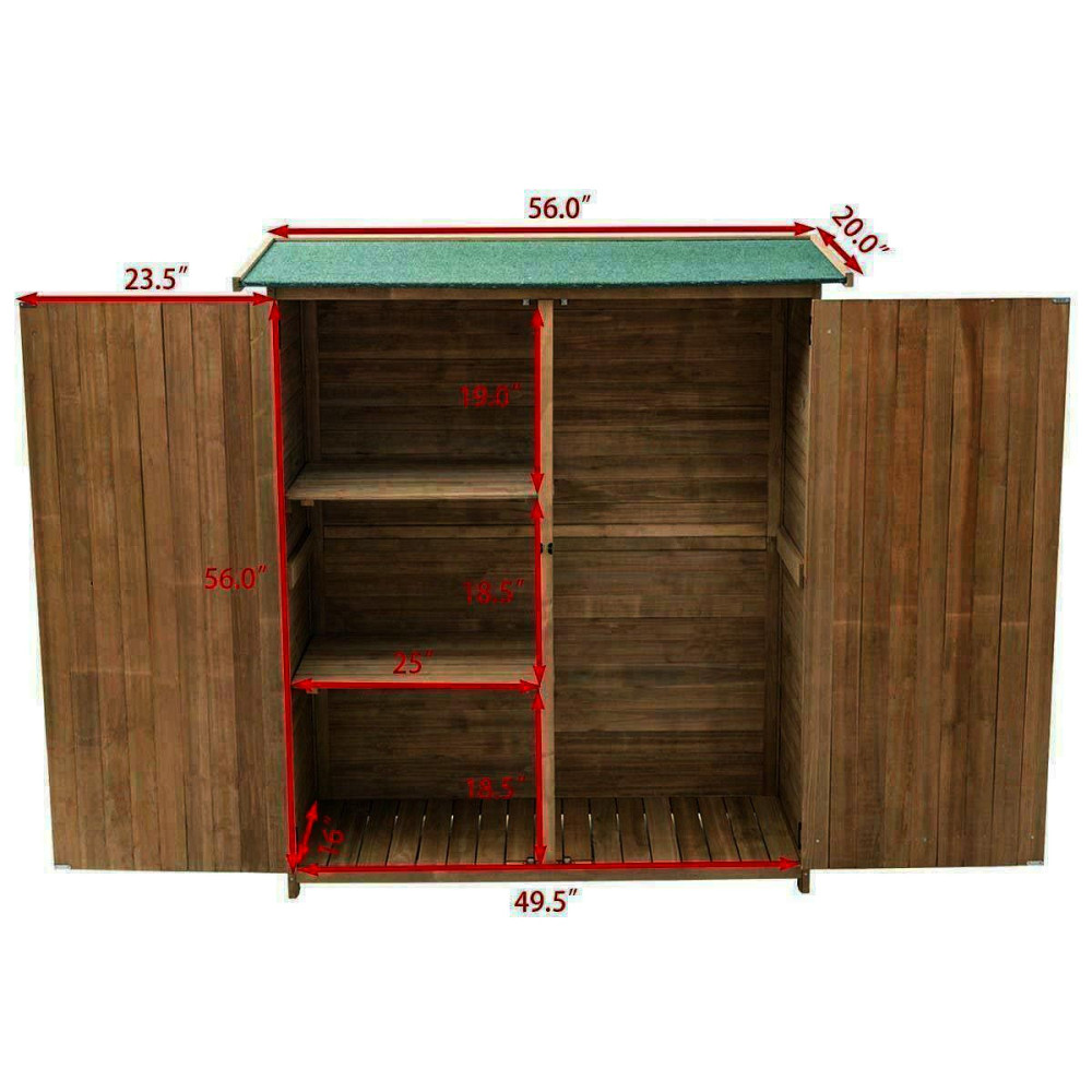 Шафа для садового інвентарю "Проческо" мускат Миколаїв - фото 2