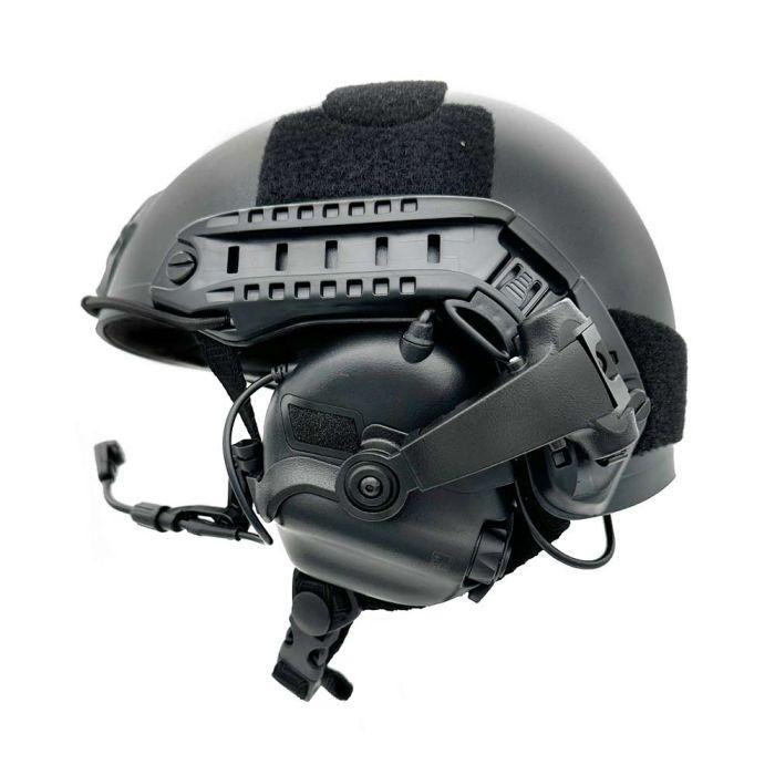 Крепление для наушников на шлем Earmor M16C, адаптер чебурашка для наушников на рейку ARC, цвет – Чёрный Solmir Киев - изображение 5