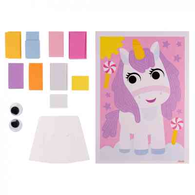 Набір для творчості 1 вересня Єдиноріг Аплікація з фоамірану ЕВА (954566) Вінниця