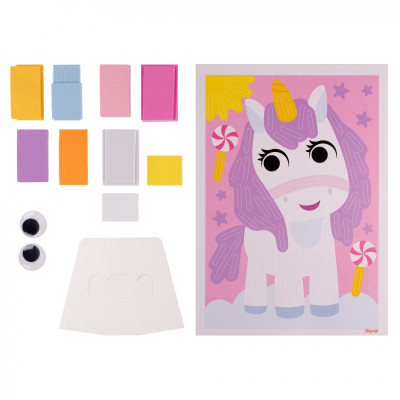 Набір для творчості 1 вересня Єдиноріг Аплікація з фоамірану ЕВА (954566) Вінниця - фото 2