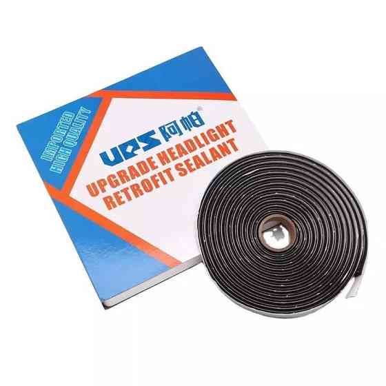 Герметик универсальный профессиональный UPS бутиловый черный (автомобильный для фар) лента/бобина Харьков