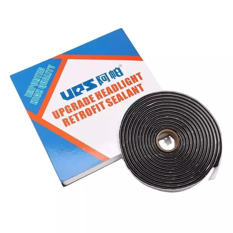 Герметик универсальный профессиональный UPS бутиловый черный (автомобильный для фар) лента/бобина Харьков - изображение 1