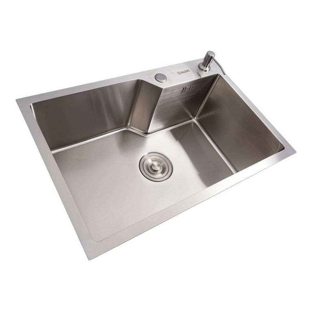 Кухонна мийка VALESO Handmade 65х43 нержавійка (3,0/0,8) Коломыя - изображение 2