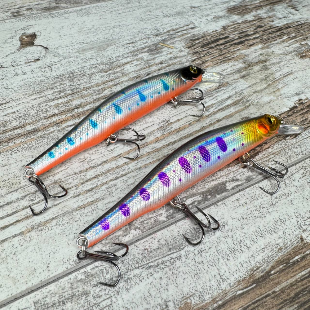 Набір воблерів різнокольорових 4шт для риболовлі, приманка з магнітом для лову хижих риб 12см 17г Київ - фото 4