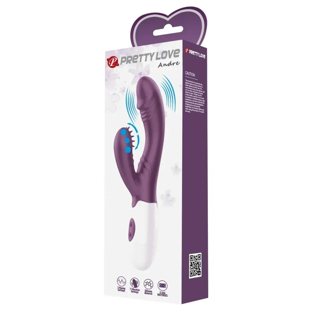 Вибромассажер серии Pretty Love - ANDRE purple, BI-014264-A2 Sex Aura Киев - изображение 10