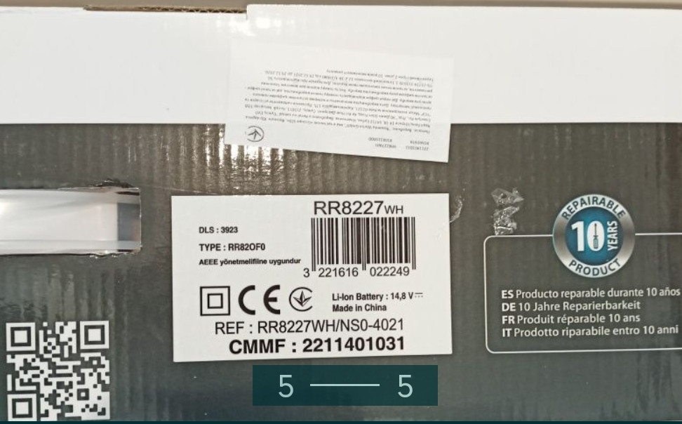 Робот пылесос Rowenta X-Plorer Serie 45 RR8277WH. Киев - изображение 1