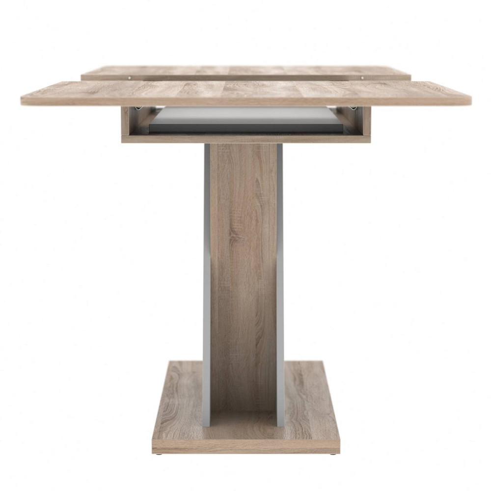 Стіл розсувний Неман ТЕЧ Дуб сонома/Білий (NEM-121068) Дніпро - фото 4