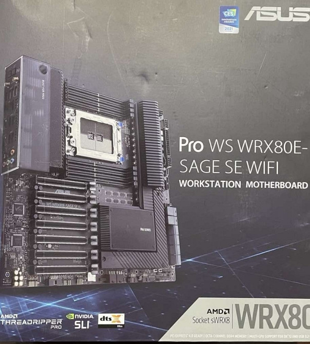 Материнська плата ASUS Pro WS WRX80E-SAGE SE WIFI. Київ - фото 2