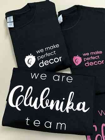 Футболки с логотипом компании. Корпоративная одежда. Черновцы