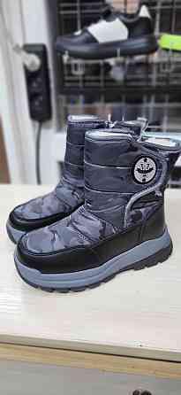 Детские  зимние дутики милитари 33,35 Николаев