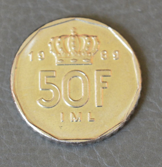 Люксембург 50бурсів 1987 рік Полтава - фото 1