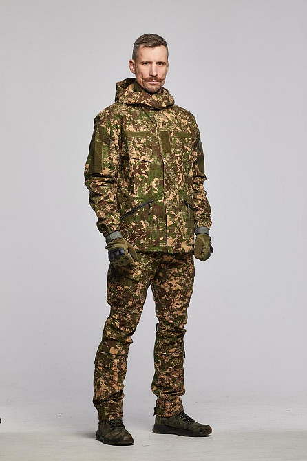 Тактична літня куртка чоловіча  старий хижак ріп стоп штурмова вітрозахисна куртка весна літо осінь Львів - фото 3