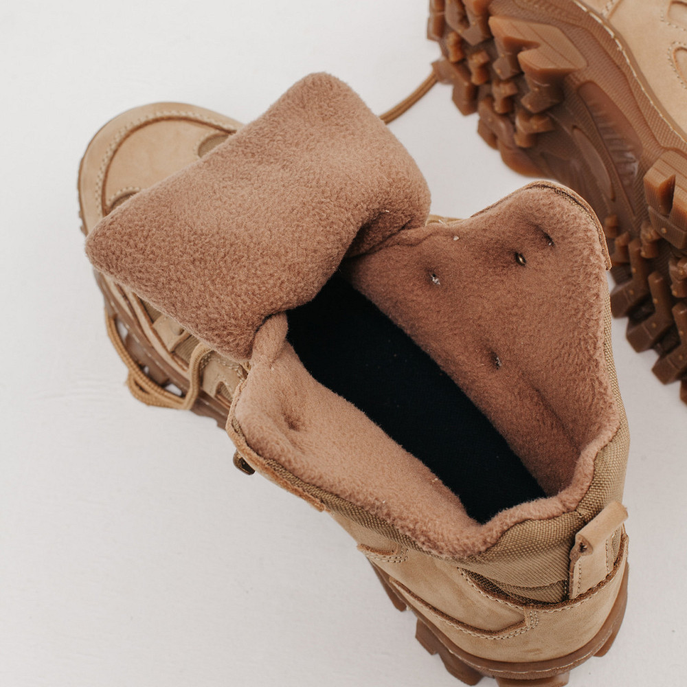 Черевики Тактичні Зимові Койот На Флісі "GROM" Харків - фото 5
