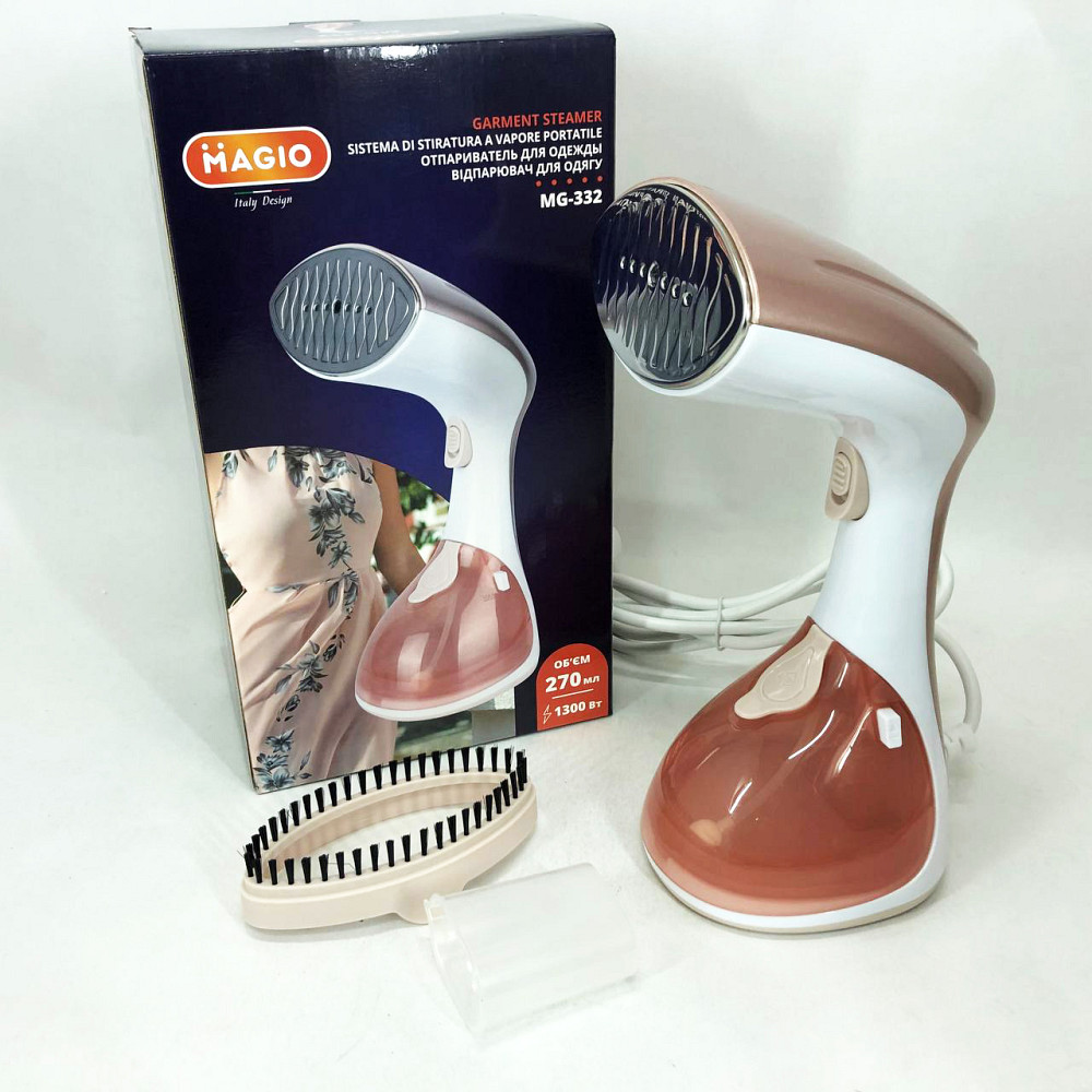 Відпарювач з насадками для різних тканин, Ручний парогенератор для прасування, Ручний паровідпарювач IG-63 Львів - фото 8