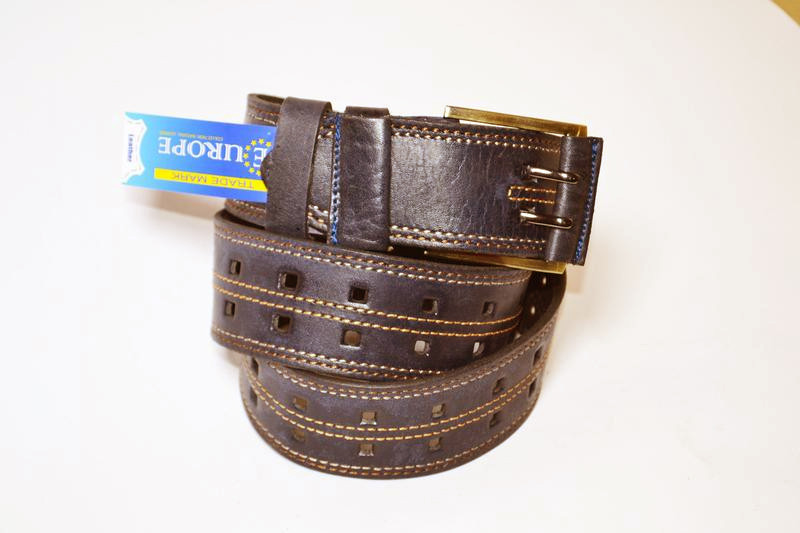 Ремінь шкіряний 1200х45 мм. Шкіряний ремінь. Одеса - фото 3