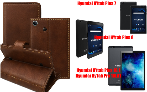 Книга-трансформер для планшета Hyundai Hytab Plus 7, Plus 8, Plus 10.1, Pro 10, цвет Black Buno-Red Киев