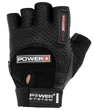Рукавички для фітнесу Power System PS-2500 Power Plus Black XS Каменское