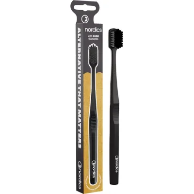 Зубна щітка Nordics 6580 Premium Black (3800500324333) Вінниця