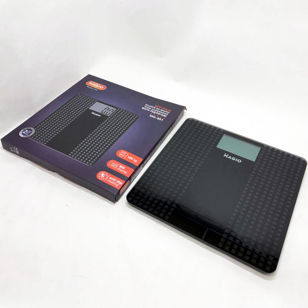 Напольные весы стеклянные Magio MG-801, Персональные весы для взвешивания для взвешивания массы QW-17 Львов - изображение 5