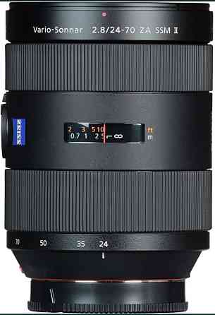 Об'єктив Sony Zeiss 24-70mm f/2.8 ZA SSM II Vario — Sonnar T* SAL2470Z2 Київ