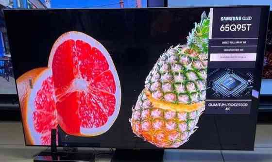 Телевізор Безрамний: 65" 120 Гц. 4К QLED Smart Samsung 65Q95T. Київ