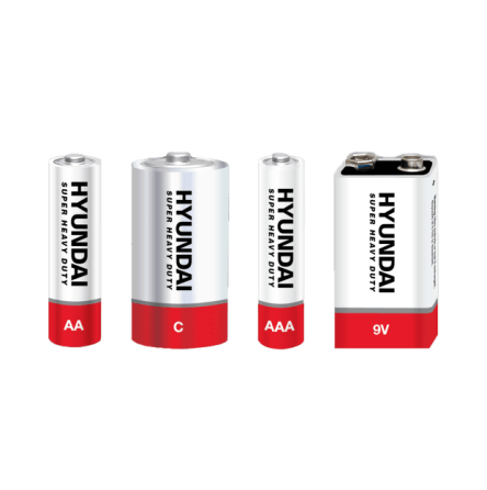 Батарейка «Крона» HYUNDAI Heavy Duty 9В для пультов и игрушек Киев