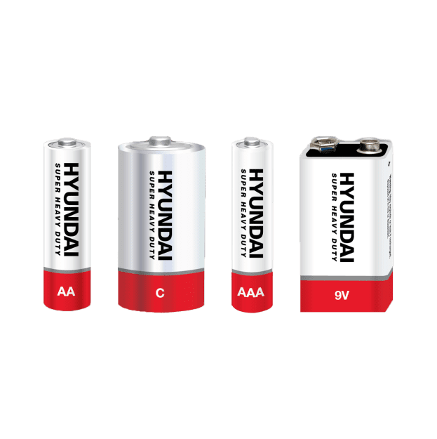 Батарейка «Крона» HYUNDAI Heavy Duty 9В для пультів і іграшок Київ - фото 2