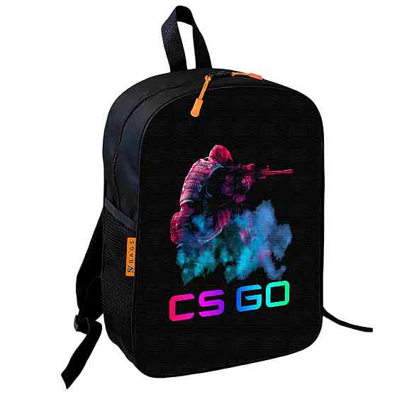 Рюкзак шкільний дитячий 36х27см контр-страйк CS:GO "Counter-Strike"  з принтом для хлопчика (00667) Київ