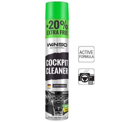 Автополироль WINSO Cockpit Cleaner лимон 750ml (870540) Винница - изображение 1