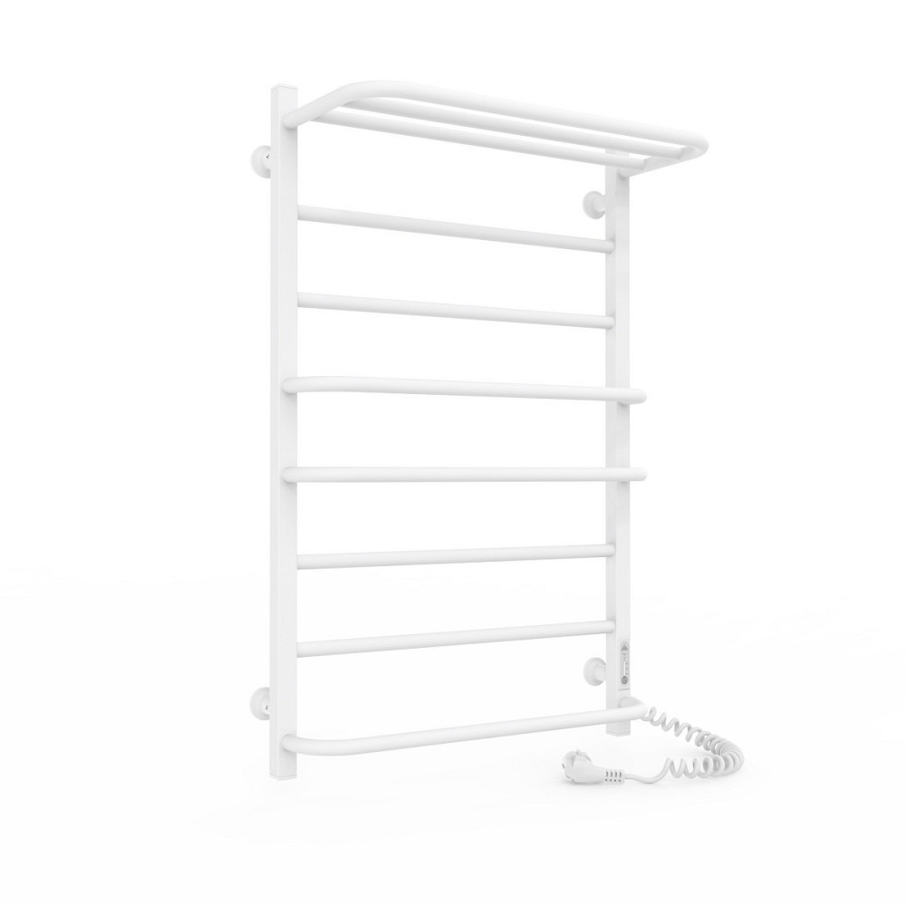 Електрична рушникосушка Laris Зебра Комфорт ЧФ8 500Х800 Е з полицею, біла R3 Київ - фото 1