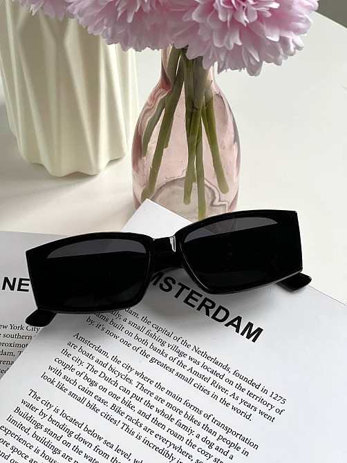 Окуляри унісекс ректангл для середньої особи оправа пластик Київ - фото 7