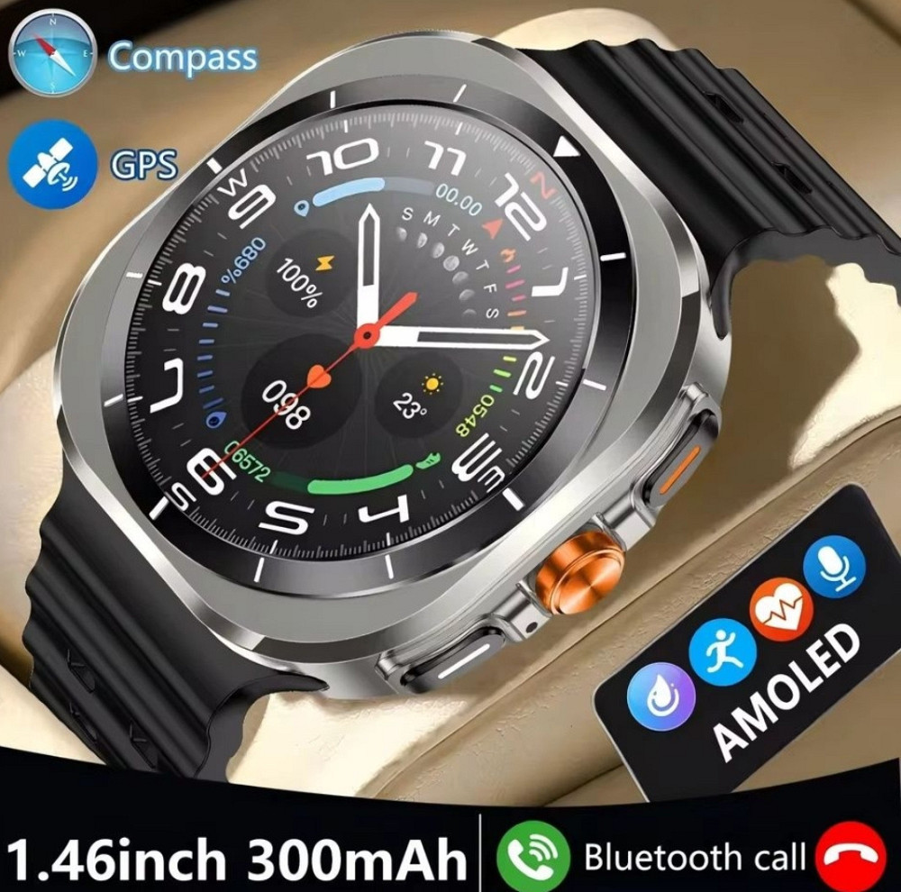 Смарт часы: GALAXY WATCH Z7 ULTRA. Compass. Киев - изображение 8
