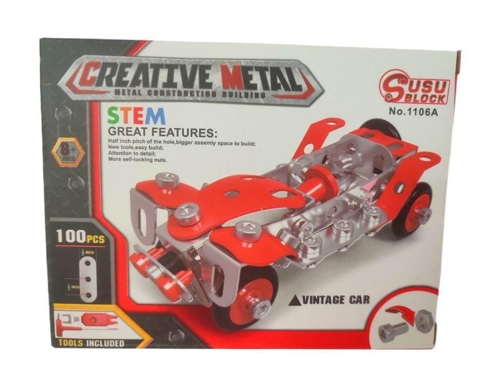 Конструктор металлический Старинная машина Киев - изображение 1