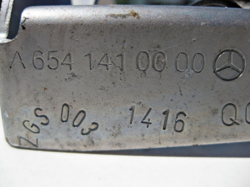 Mercedes-Benz  A6541410000 Кронштейн на інтеркулері наддуву двигуна OM654 R4 2.0 Diesel OM656 R6 3.0 Одеса - фото 3