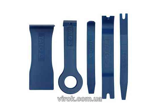 Знімач внутрішньої оббивки автомобіля YATO, Набір 5 шт. [6/24] Одеса