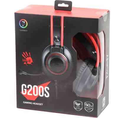 Наушники A4Tech Bloody G200S Black+Red (4711421957373) Винница