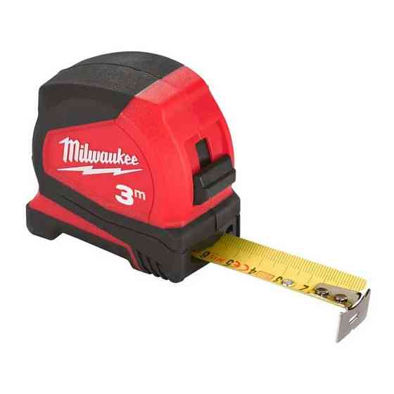 Рулетка Milwaukee Pro Compact 3м/16мм (4932459591) Коломыя