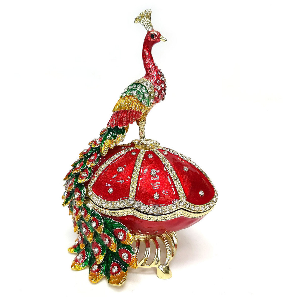 Шкатулка декор со стразами Павлин Киев - изображение 2