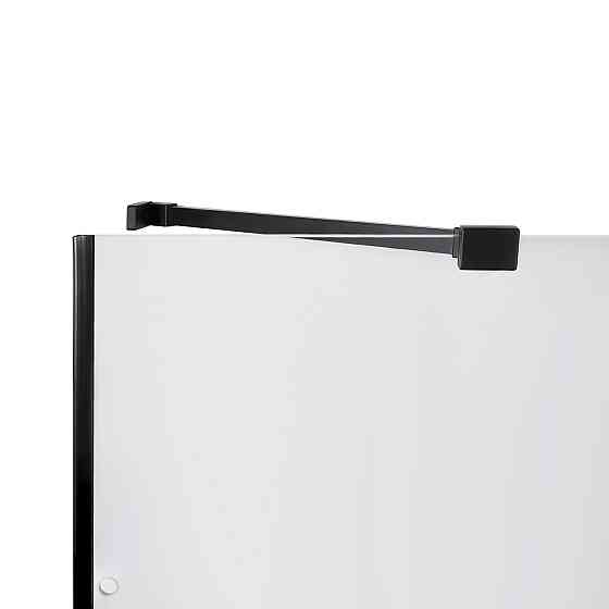 Душевая кабина Qtap Capricorn BLA1099SC6 90x90 см, стекло Clear 6 мм, покрытие CalcLess без поддона Киев