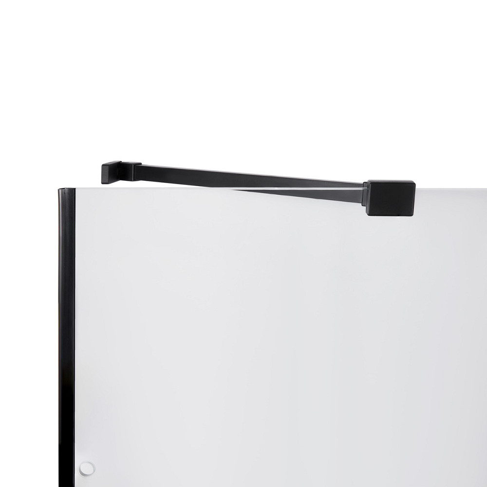 Душевая кабина Qtap Capricorn BLA1099SC6 90x90 см, стекло Clear 6 мм, покрытие CalcLess без поддона Киев - изображение 3