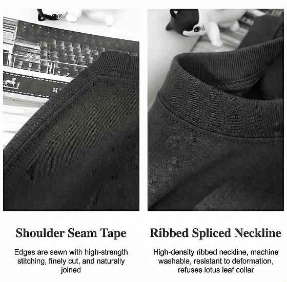 Футболка чоловіча з принтом аніме Аніме Вампір Хунтер Д оверсайз (S/M/L) Черний Дніпро