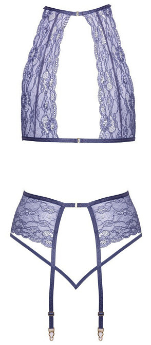Комплект сексуальный Kissable Suspender Set S/M Sex Aura Киев - изображение 5