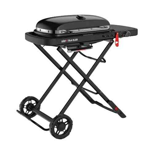 Газовый гриль Weber Traveler LP Stealth, черный 9013075 Код: 010897 Ровно