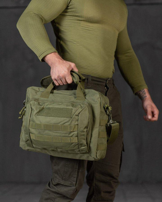 Сумка административная тактическая  СКГ  olive ВТ0529 Одесса - изображение 2