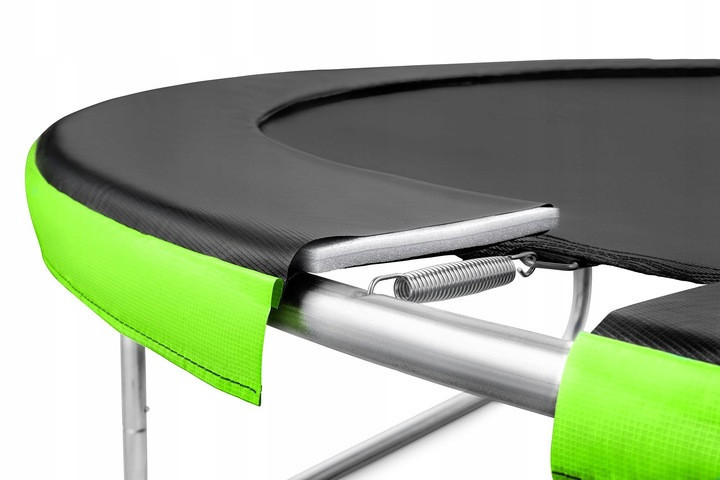 Батут Just Fun 244 см Premium Чорний внутрішня сіткa Київ - фото 5